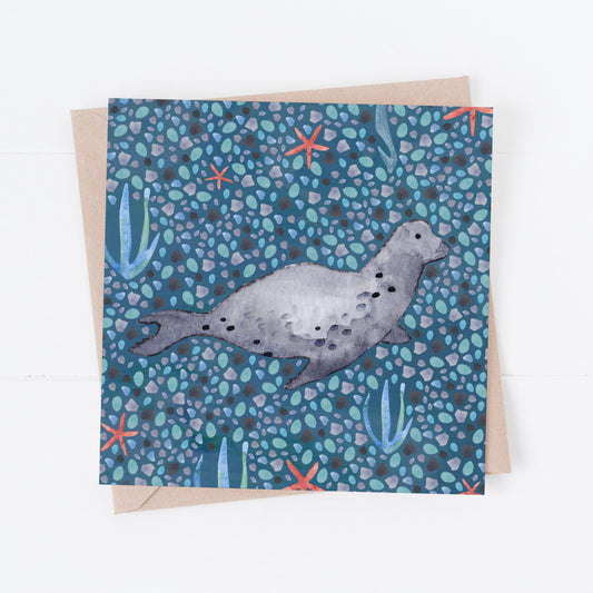Seal Greeting Card