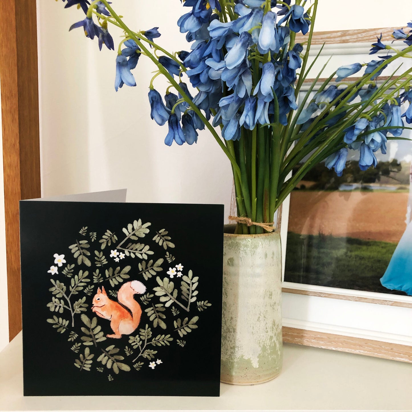 Squirrel Greeting Card