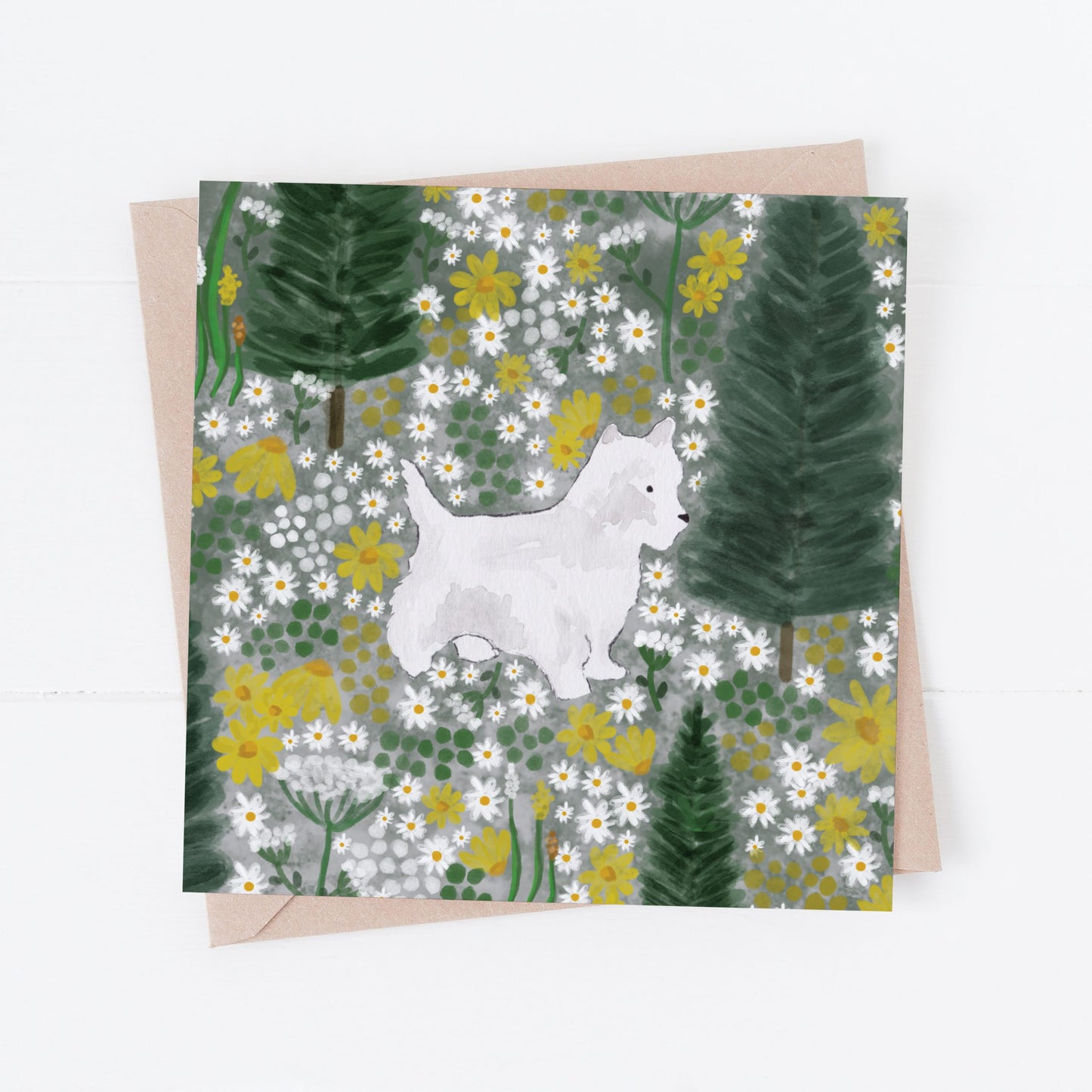West Highland Terrier Greeting Card