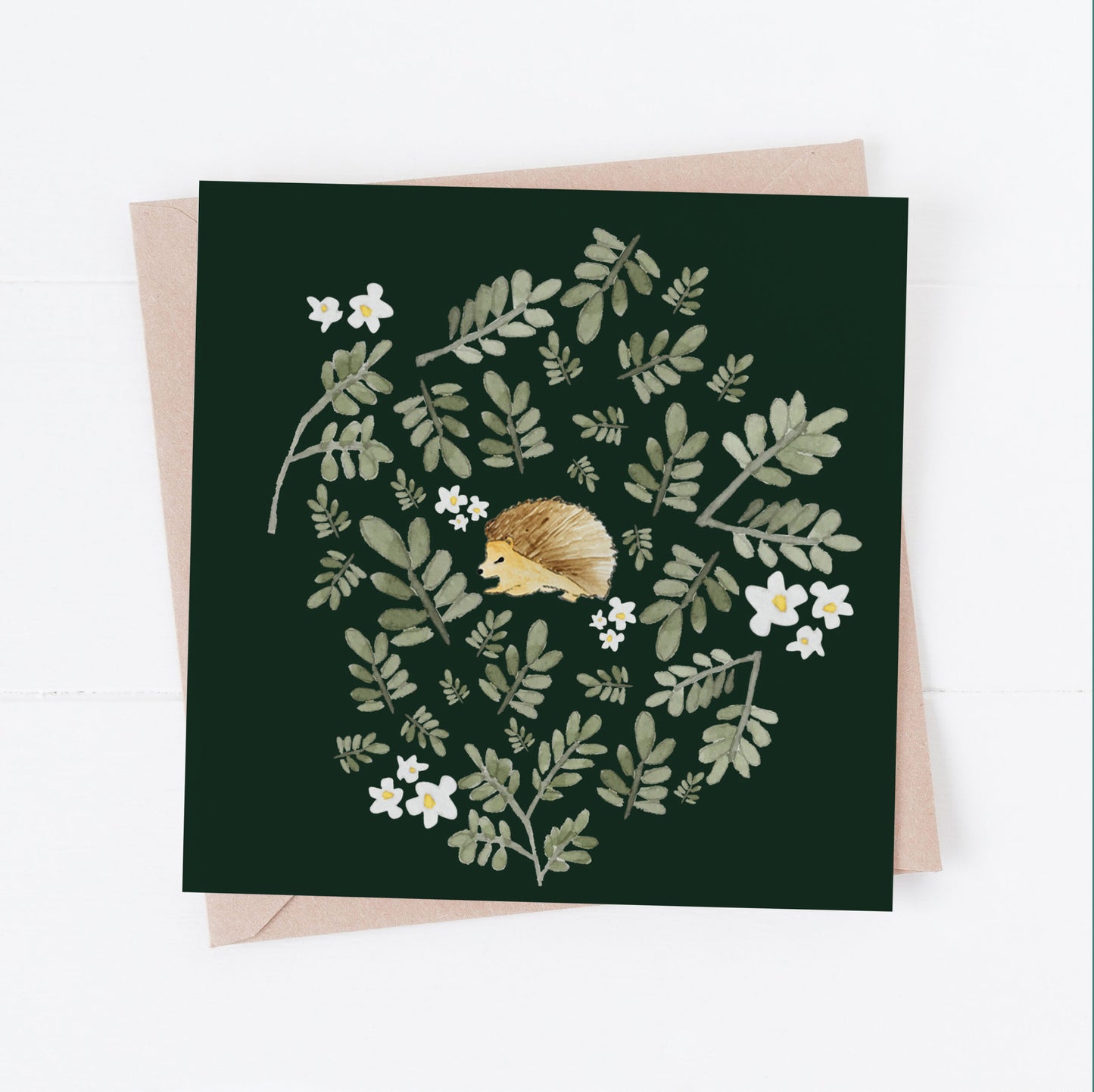 Hedgehog Greeting Card