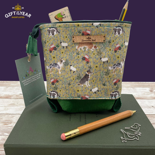 Border Collie Pop Up Pencil Case