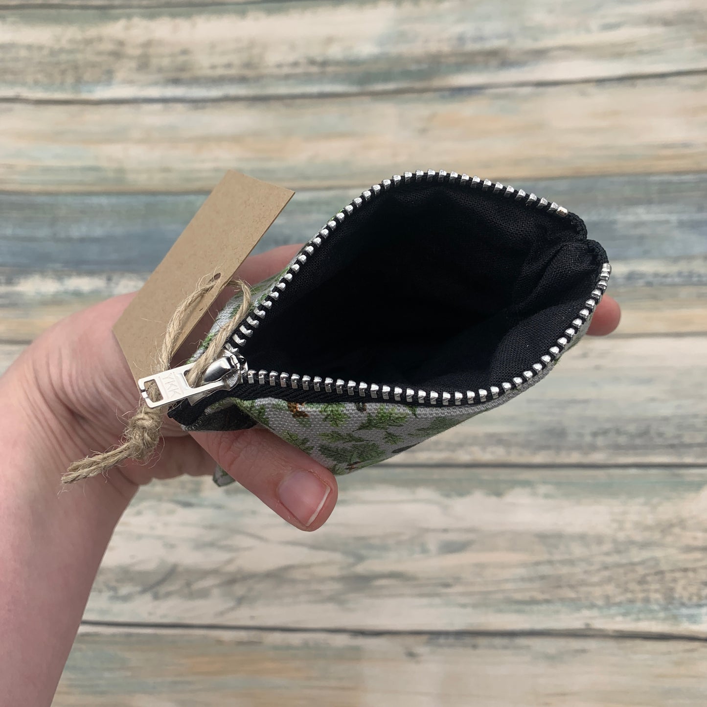 Black Labrador coin purse
