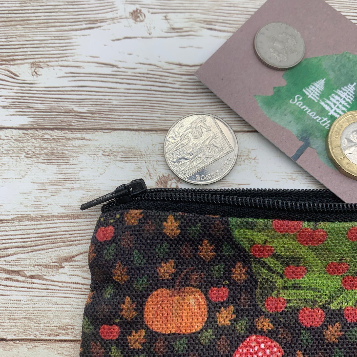 Sleepy Fox Coin Purse