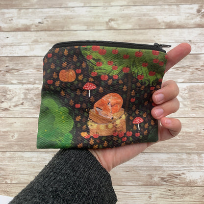 Sleepy Fox Coin Purse