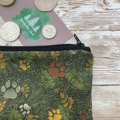 Paw Print Coin Purse