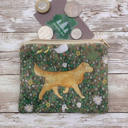 Golden Retriever Coin Purse