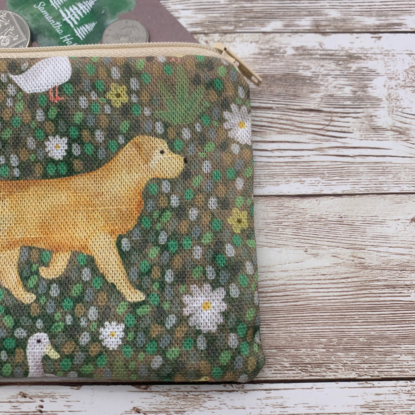 Golden Retriever Coin Purse