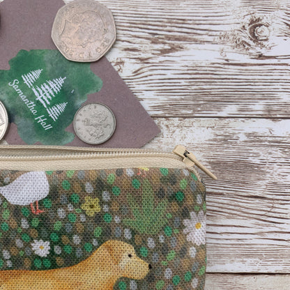 Golden Retriever Coin Purse