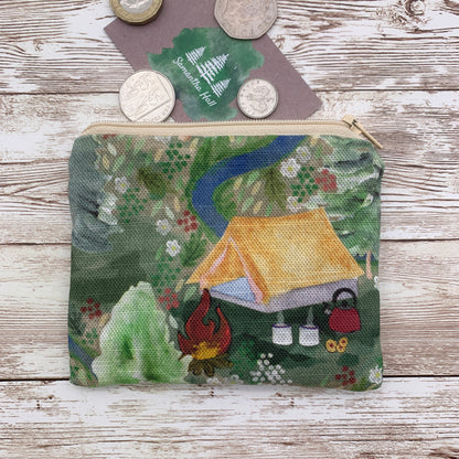 Wild Camping Coin Purse