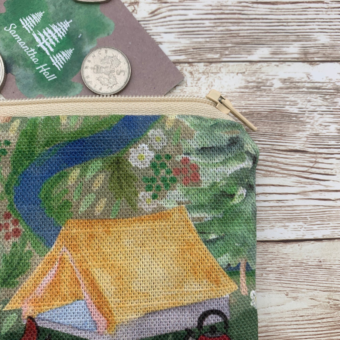 Wild Camping Coin Purse