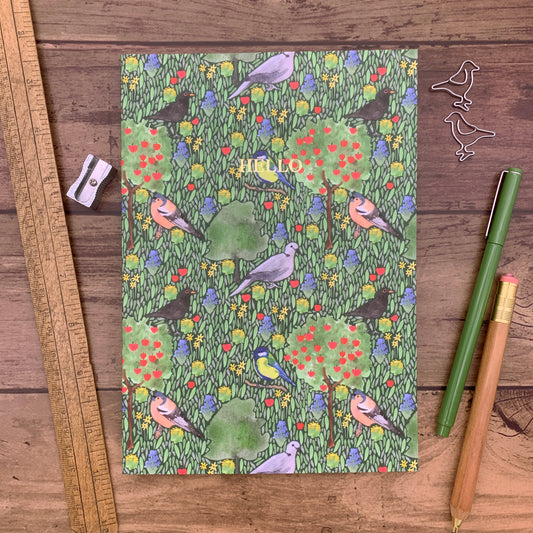 Garden Birds Notebook