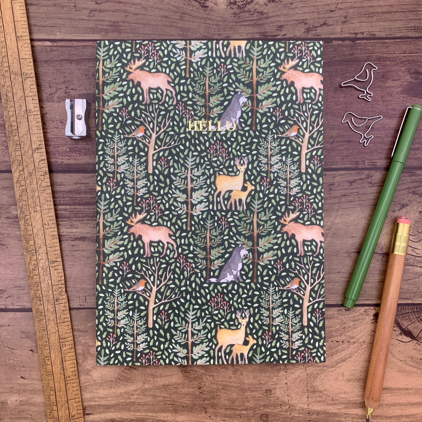 Animals of the Forest Notebook