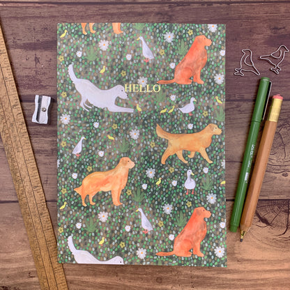 Golden Retriever Notebook