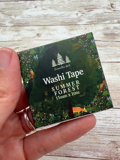 Summer Forest Washi Tape