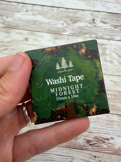 Midnight Forest Washi Tape