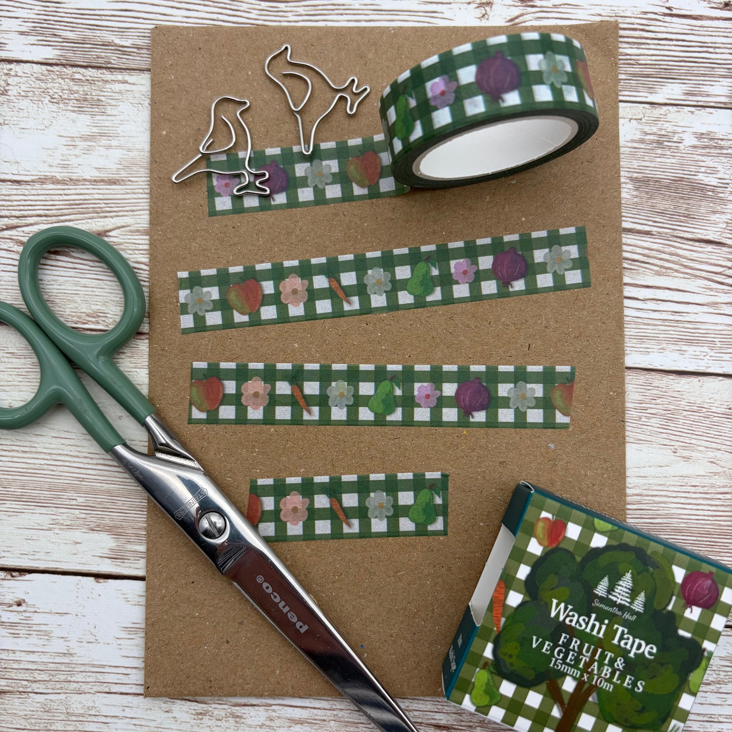 Fruit and Vegetables Washi Tape