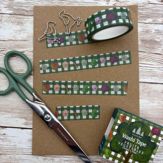 Fruit and Vegetables Washi Tape