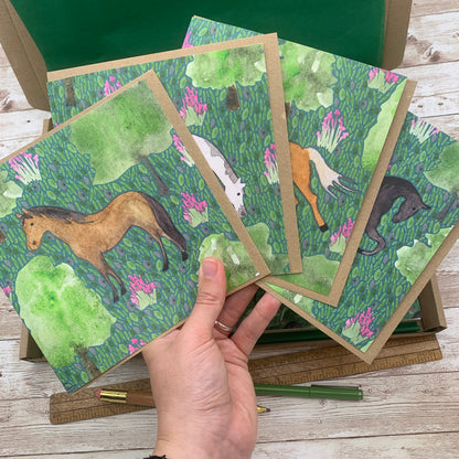 Horse Stationery Gift Set