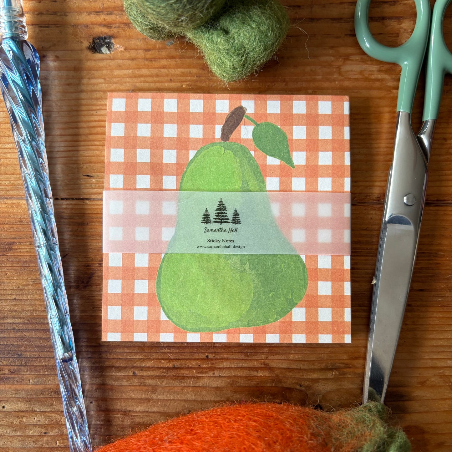 Pear Sticky Notes
