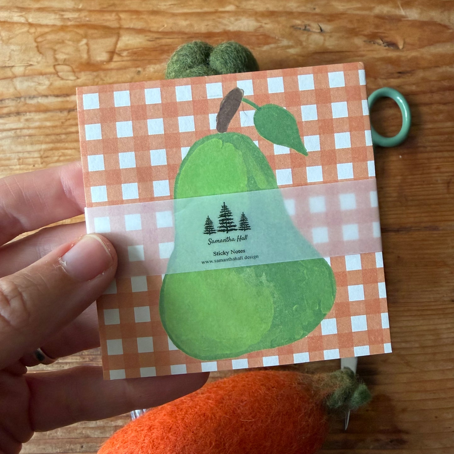 Pear Sticky Notes