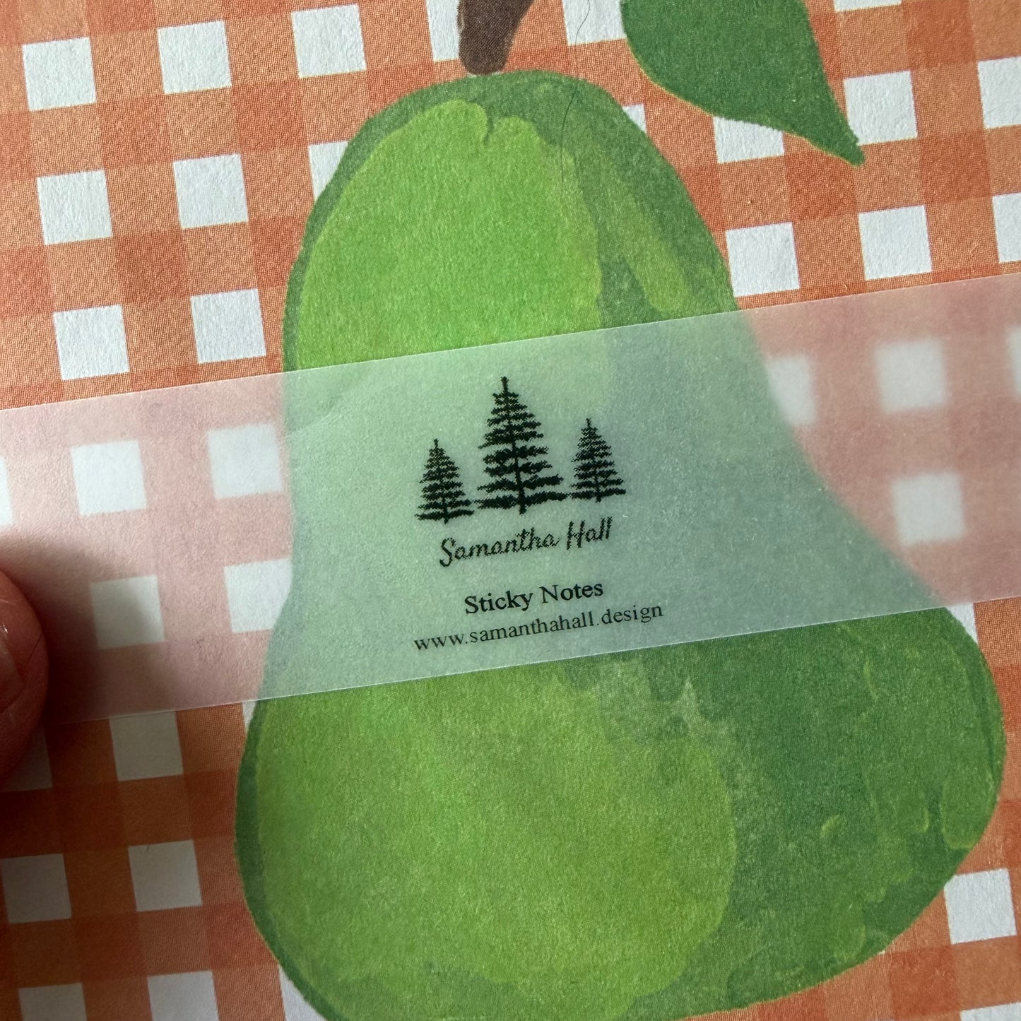 Pear Sticky Notes
