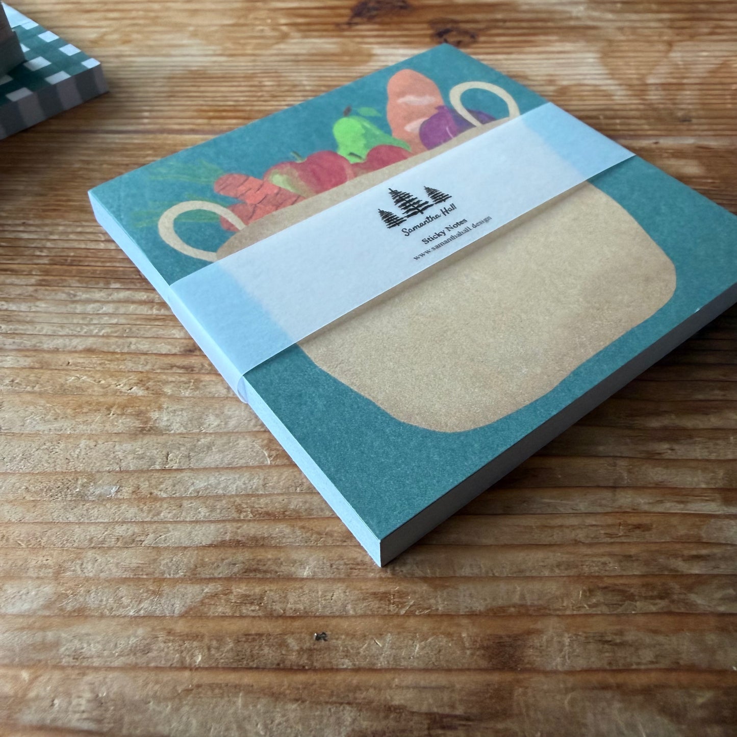 Market Bag Sticky Notes