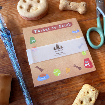Things to Fetch Sticky Notes