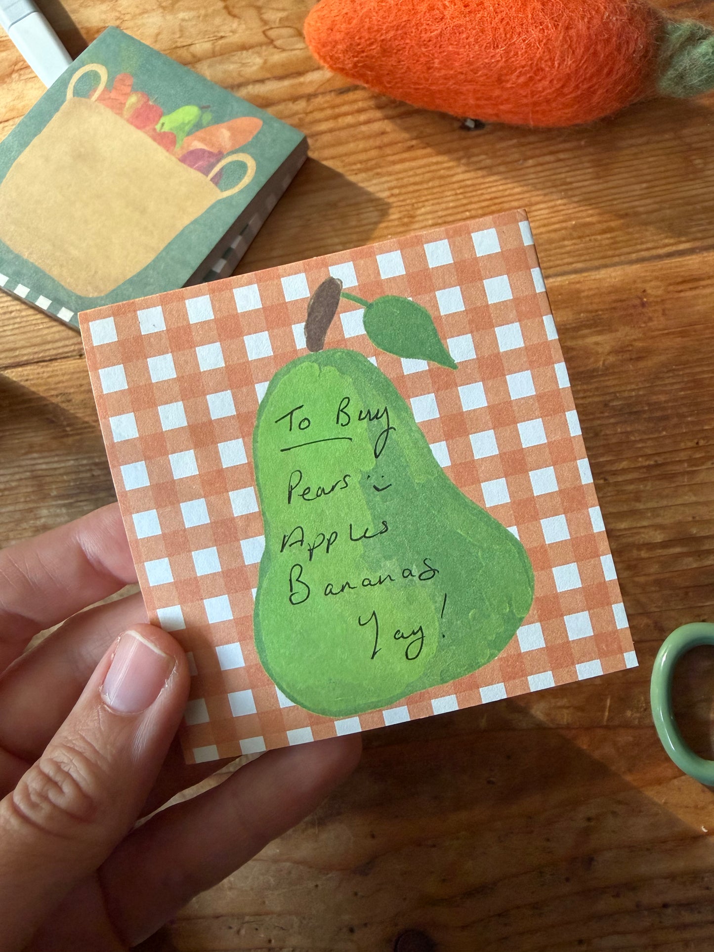Pear Sticky Notes