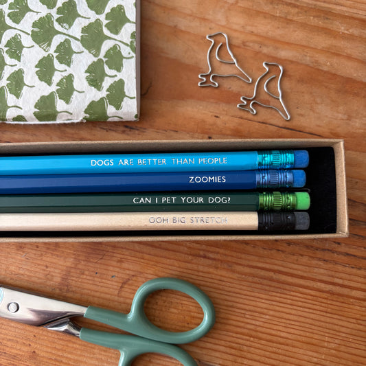 Dog Pencil Set