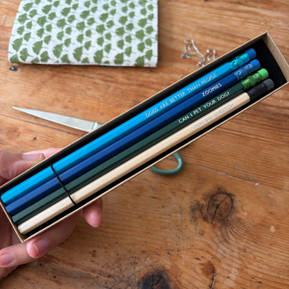 Dog Pencil Set