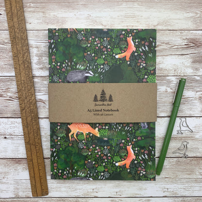 Summer Forest Notebook