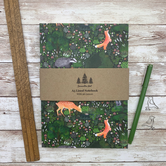 Summer Forest Notebook