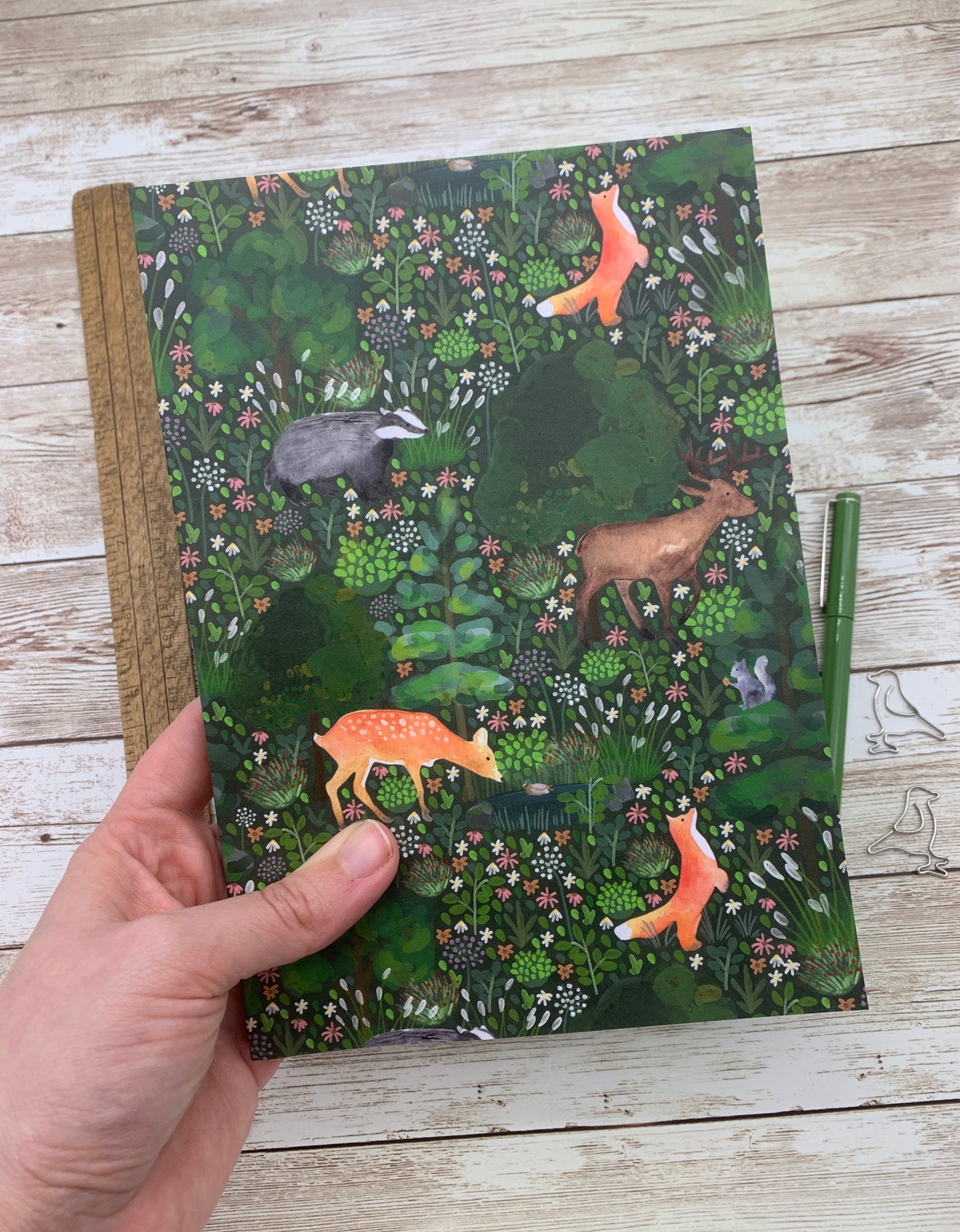 Summer Forest Notebook