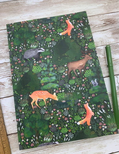 Summer Forest Notebook