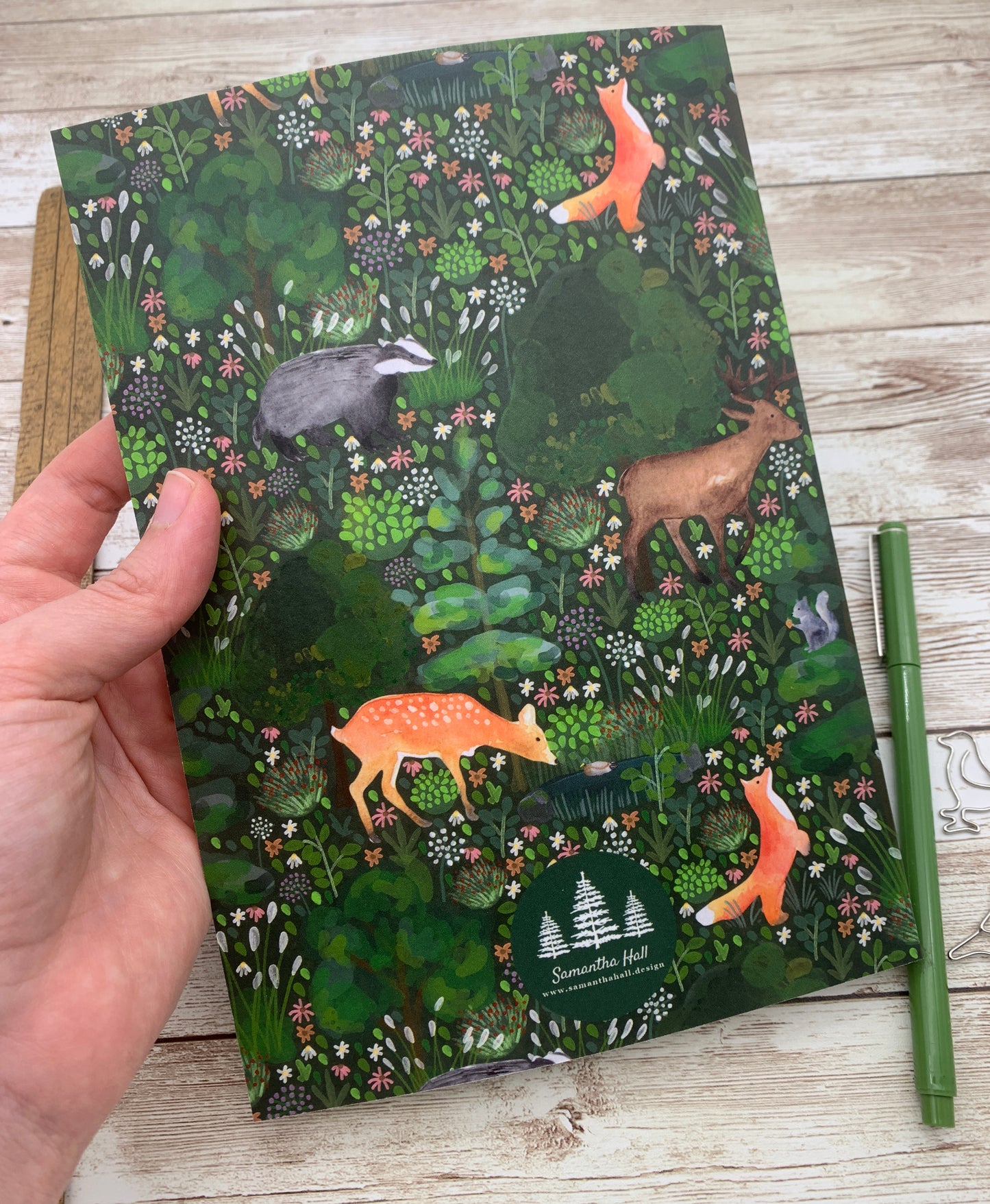 Summer Forest Notebook