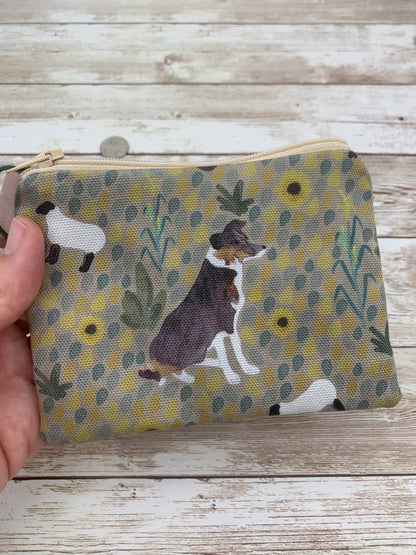 Tri Colour Border Collie Coin Purse