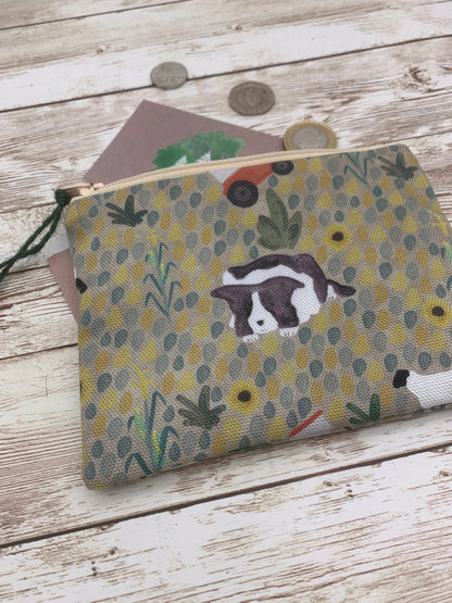 Border Collie Coin Purse