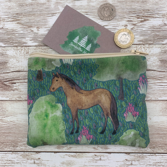 Mustang Horse Coin Purse