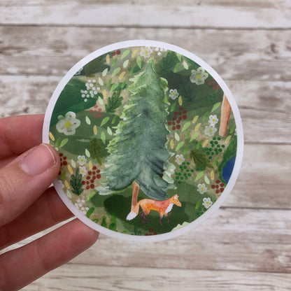 Fox Sticker