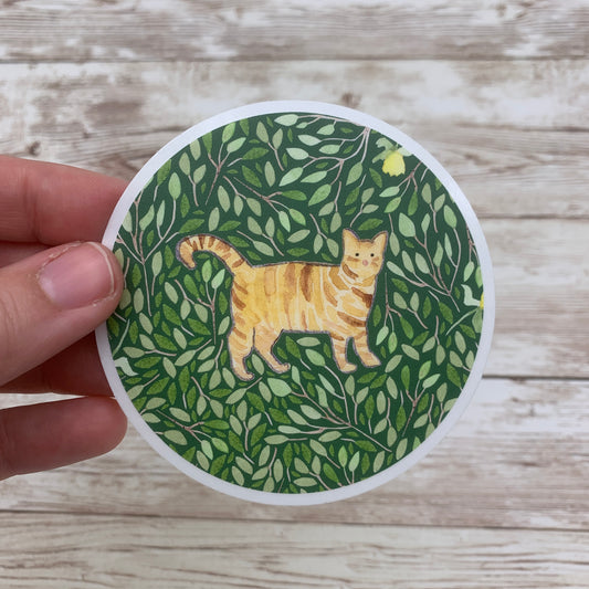 Tabby Cat Sticker