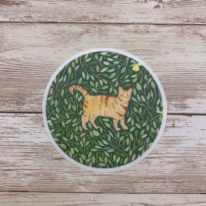 Tabby Cat Sticker