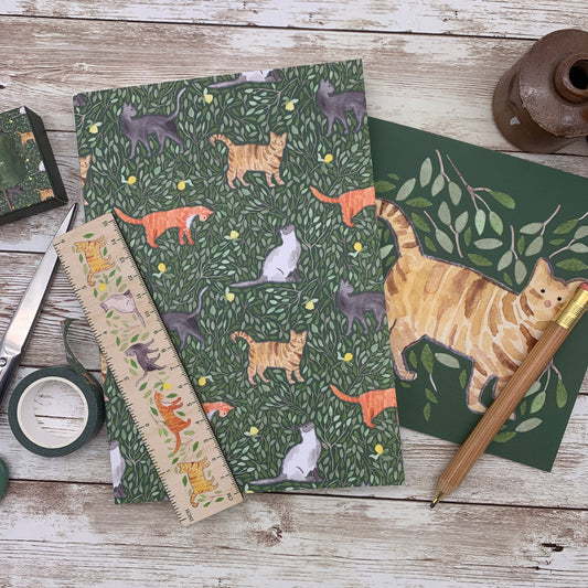 Cat stationery bundle set