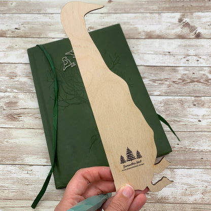 Runner Duck Wooden Ruler