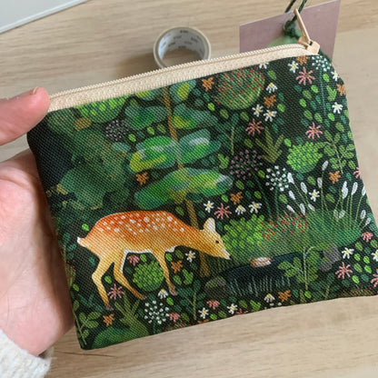 Deer and Duck Coin Purse