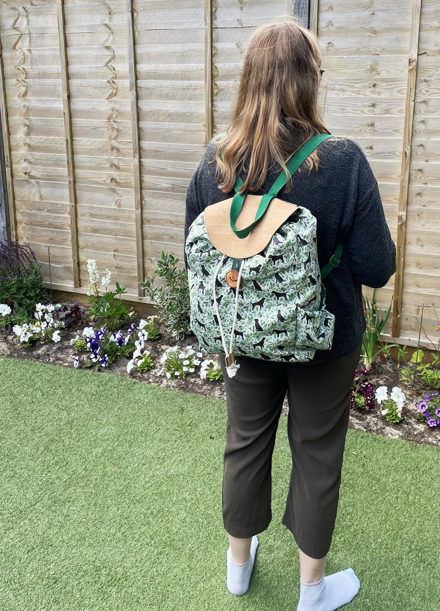 Black Labrador Backpack