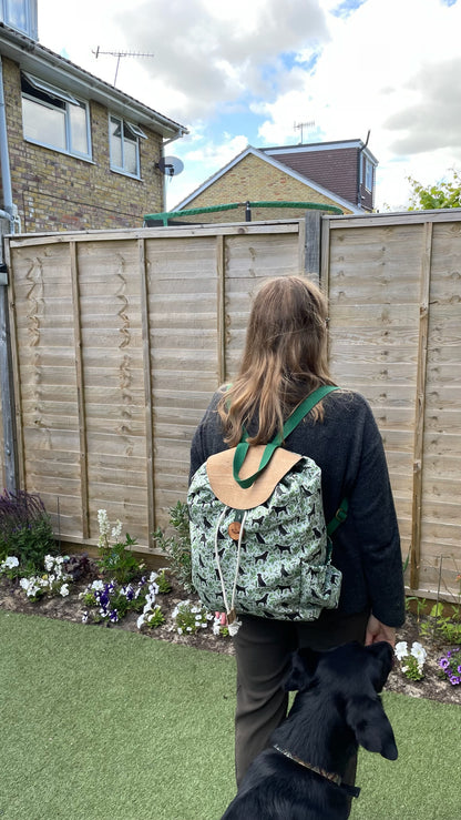 Black Labrador Backpack