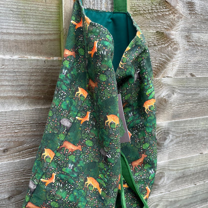 Summer Forest Animal Tote Bag
