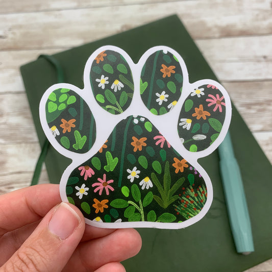 Paw Print Sticker