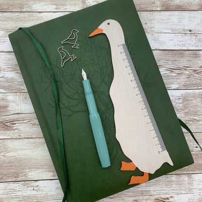 Runner Duck Wooden Ruler