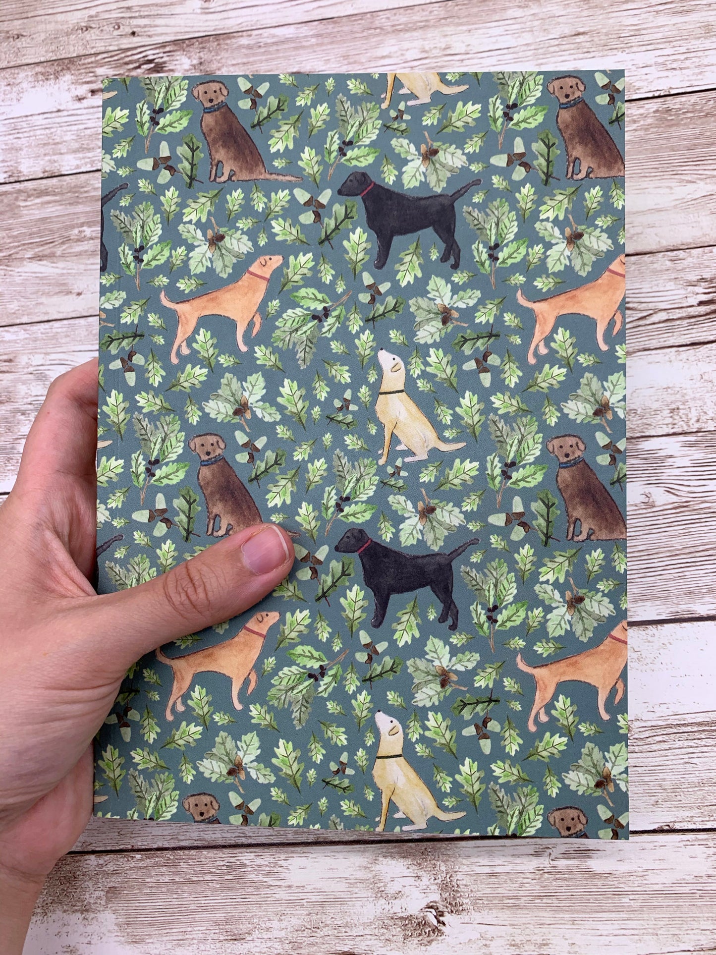 Labrador lined Notebook
